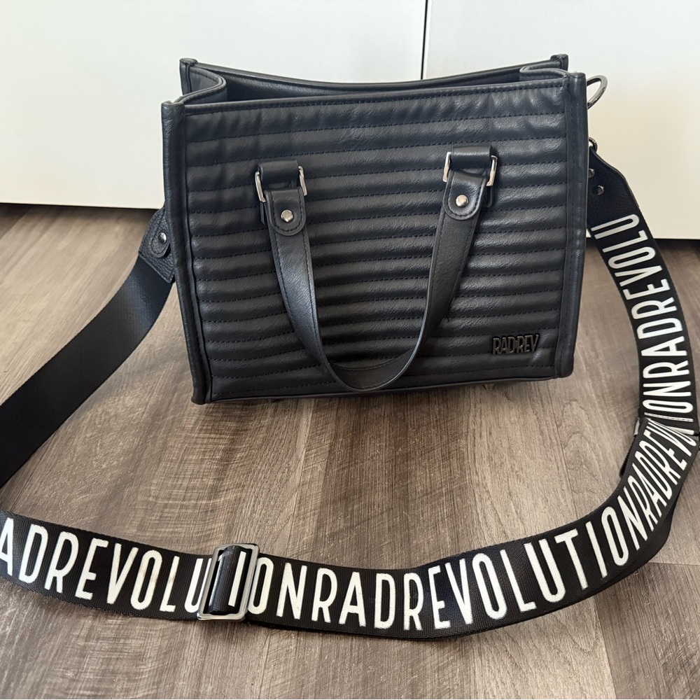 Rad Rev Black Boxy Bag